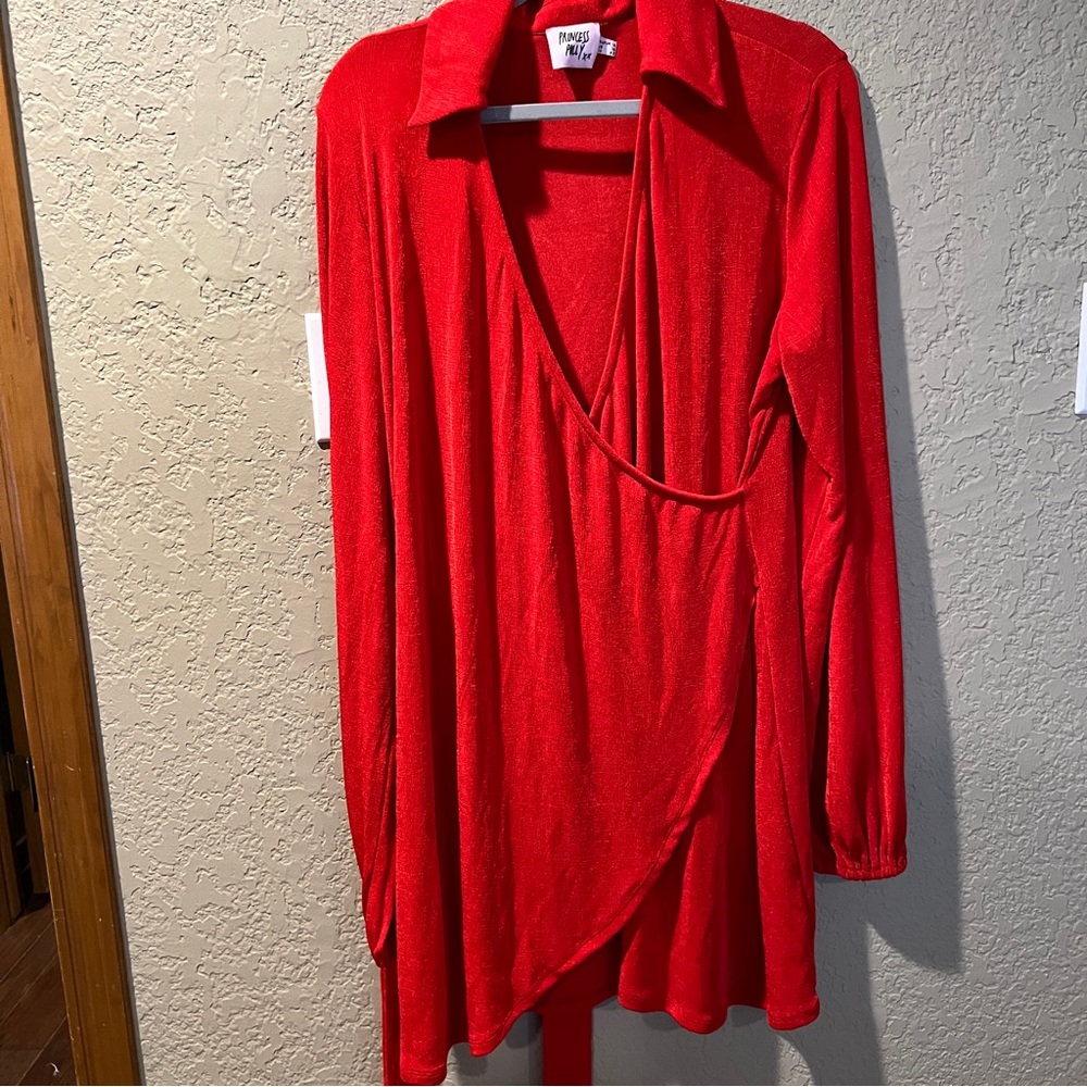 Red Princess Polly Dress